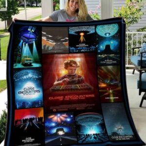 Close Encounters Of The Third Kind Quilt Blanket Hvt150601  Quilt